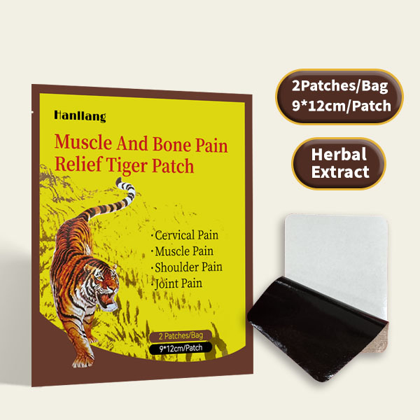 Muscle And Bone PainReliefTiger Patch