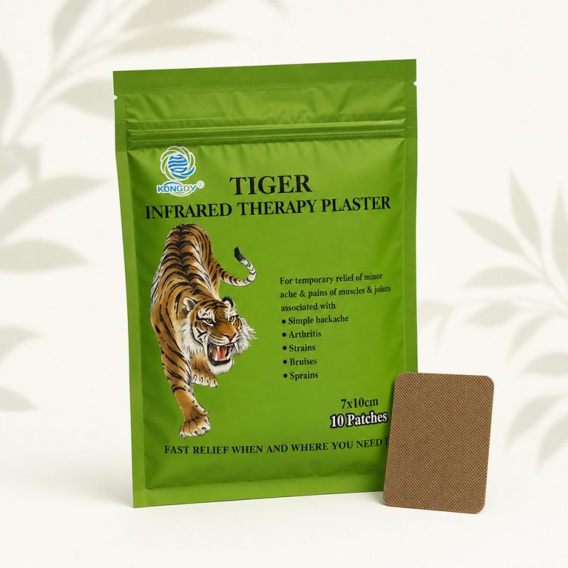 Tiger Infrared Therapy Patch - 10 Patches/Bag